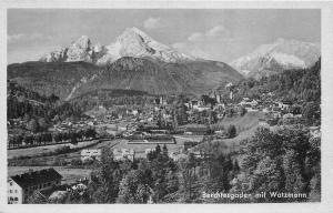 BR6028 Berchtesgaden mit Watzmann  germany