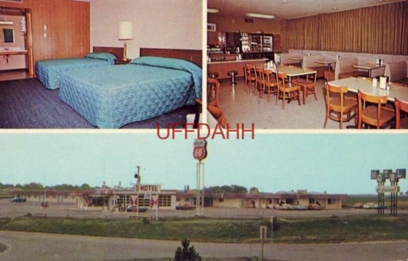 Q - MOTEL AND RESTAURANT, QUINTER, KS. Jimmy and Evelyn Graham