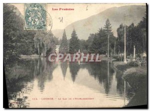 Old Postcard Luchon The Lake The ESTABLISHMENT