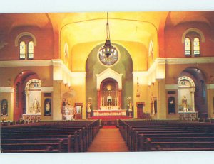 Pre-1980 CHURCH SCENE Santa Barbara California CA AD0704@