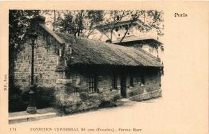 CPA AK PARIS EXPO 1900 Trocadéro Ferme Boer (700086)
