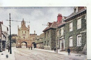 Warwickshire Postcard - Eastgate and Landor House - Ref 18194A