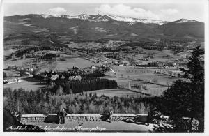 BR95357 sudetenstrasse riesengebirge real photo czech