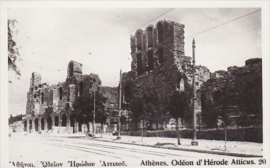 Greece Athens Odeon d'Herode Atticus Photo