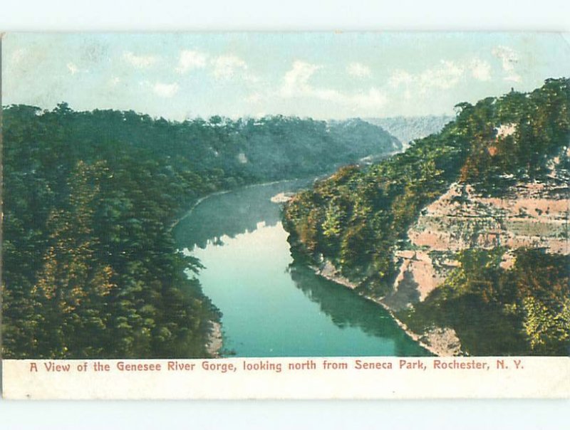 Pre-1907 RIVER SCENE Rochester New York NY AE6981