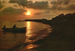 Postcard Luci E Colori Di Sicilia Tramonto F. LLI Mistretta Cicily Italy