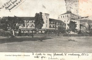 Vintage Postcard 1905 Constant Spring Hotel Jamaica Pub Aston W. Gardner & Co's.