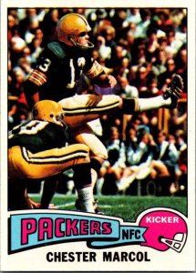 1975 Topps Football Card Chester Marcol Green Bay Packers