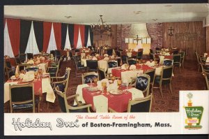 MA  Interior - Holiday Inn The Round Table Room of the Boston-Framingham Chrome