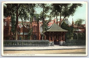 The Little Church Around The Corner New York City NYC Religious Place Postcard