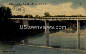 Bridge Over Cape Fear River in Fayetteville, North Carolina