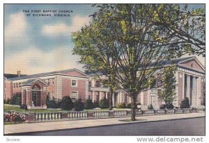 The First Baptist Church of Richmond,  Virginia,  30-40s