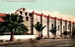 California San Gabriel Mission Founded 1771