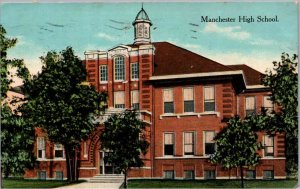 Manchester, Iowa - The Manchester High School - in 1914