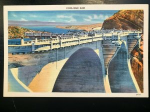 Vintage Postcard 1930-1945 Coolidge Dam Peridot Arizona (AZ)
