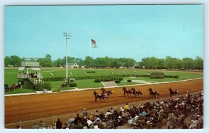 LEXINGTON, Kentucky KY ~ Harness Racing LEXINGTON TROTTING TRACK 1960s  Postcard 