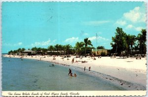 Postcard - The Snow White Sands of Fort Myers Beach, Florida