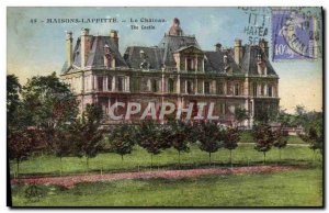 Old Postcard Maisons Laffitte Chateau