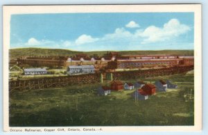 COPPER CLIFF, Ontario Canada ~ Mining ONTARIO REFINERIES  Postcard