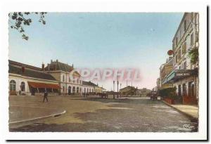 Roanne Old Postcard Train and hotels