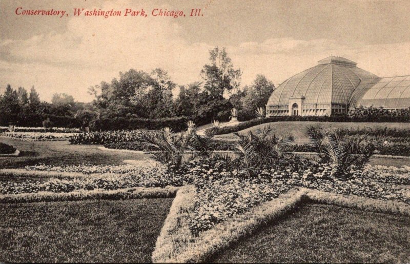 Illinois Chicago Washington Park Conservatory