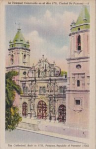 Panama The Cathedral Panama City 1950