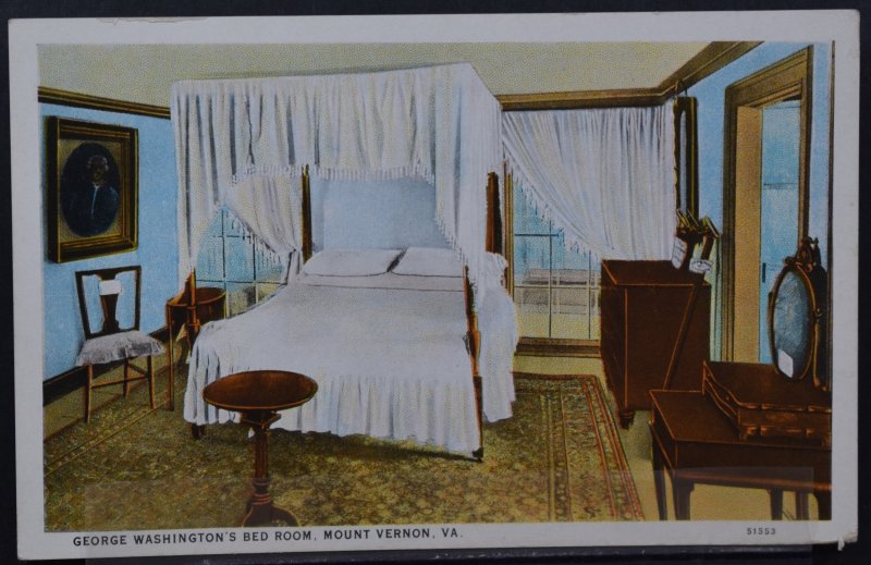 Mt. Vernon, VA - George Washington's Bed Room