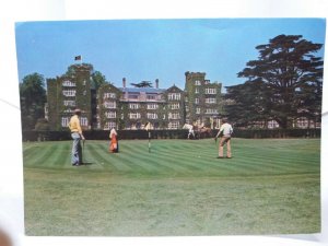 Selsdon Park Hotel Sanderstead Surrey Golf & Horseriding Vintage Postcard 1980s