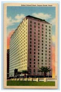 c1940s Robert Driscoll Hotel, Corpus Christi Texas TX Unposted Postcard