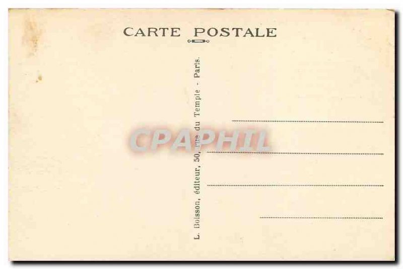 Old Postcard Paris Arc de Triomphe Etoile