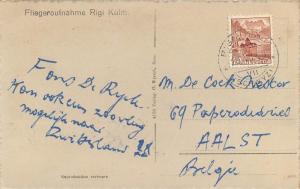 Suisse Switzerland Rigi Kulm 1940s RPPC