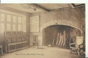 Wales Postcard - West Kitchen - Plas Mawr - Conway - Ref 9993A