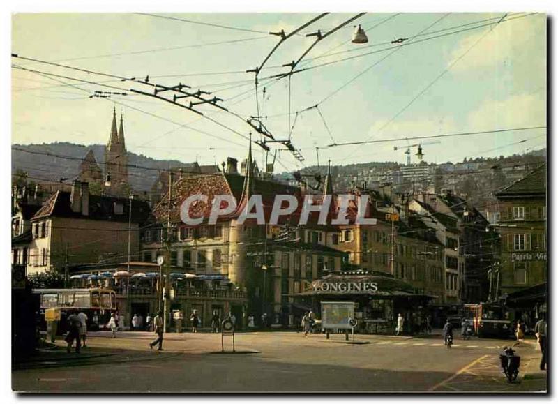 CPM Neuchatel La place Pury