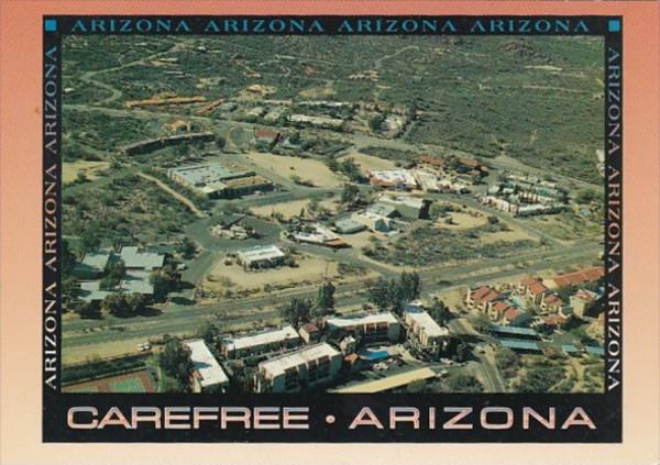 Arizona Carefree Aerial View