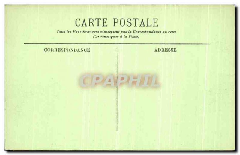 Old Postcard Saint Nazaire Ville Pointe Martin Le Phare Maree Haute