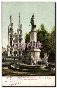Marseille - Monument Children Bouches du Rhone and L & # 39Eglise of Reforms ...