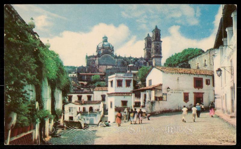 Vista de La Catedral - Santa Prisca, Taxco, Gro.