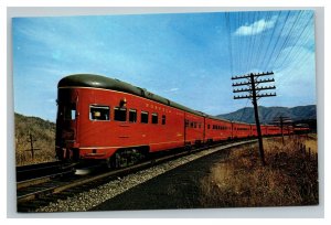 Vintage 1949 Postcard Norfolk & Western Railroad The Powhatan Arrow in Singer VA