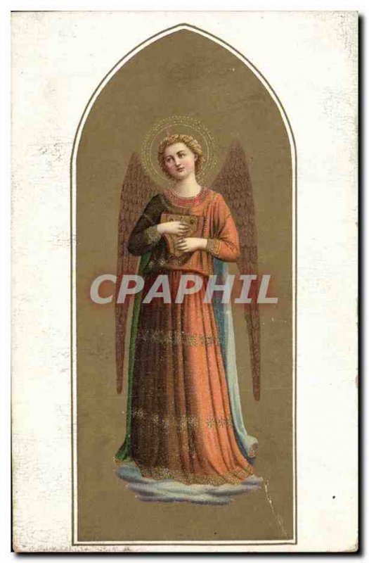 Old Postcard Angel Beato Angelico