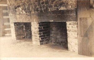 Fort Ashby West Virginia Fire Place Real Photo Vintage Postcard JE359211