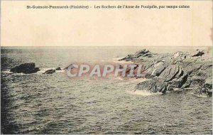 Postcard Old St Guenole Pennarch (Finistere) The Anse Rocks Poulpie by Quiet ...