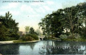 Bridge, Olmstead Park - Jamaica Plain, Massachusetts MA