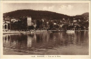 CPA Bandol vue sur le Port FRANCE (1098155)