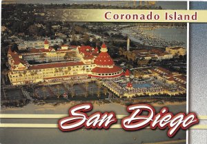 Aerial View Coronado Island Hotel del Coronado San Diego California 4 by 6