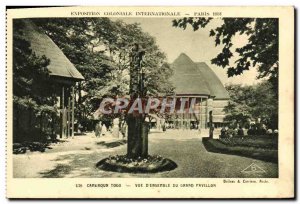 Old Postcard Paris International Colonial Exposition in 1931 Cameroon Togo Vi...