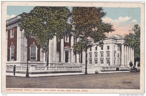 Public Library , New Haven , Connecticut , PU-1919