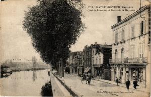 CPA Chateau gontier .- Quai de lorraine et bords (191638)