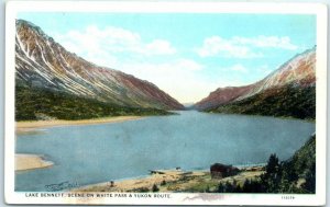 M-13322 Lake Bennett Scene On White Pass & Yukon Route Canada