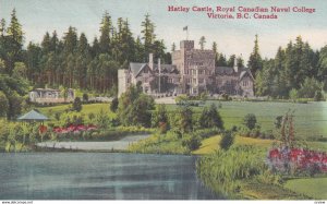 VICTORIA, British Columbia, Canada, PU-1945; Hatley Castle, Royal Canadian Na...