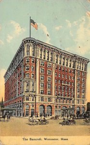 The Bancroft Worcester, Massachusetts MA Postcard
